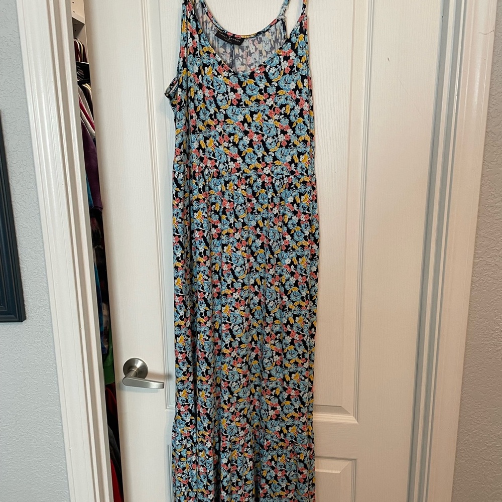 Lane Bryant Floral Maxi Dress - Multicolor